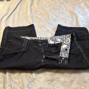 Anthropologie Black Boot Cut Jeans